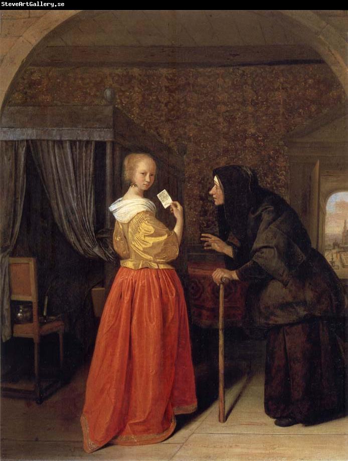 Jan Steen Bathsheba Receiving David-s Letter